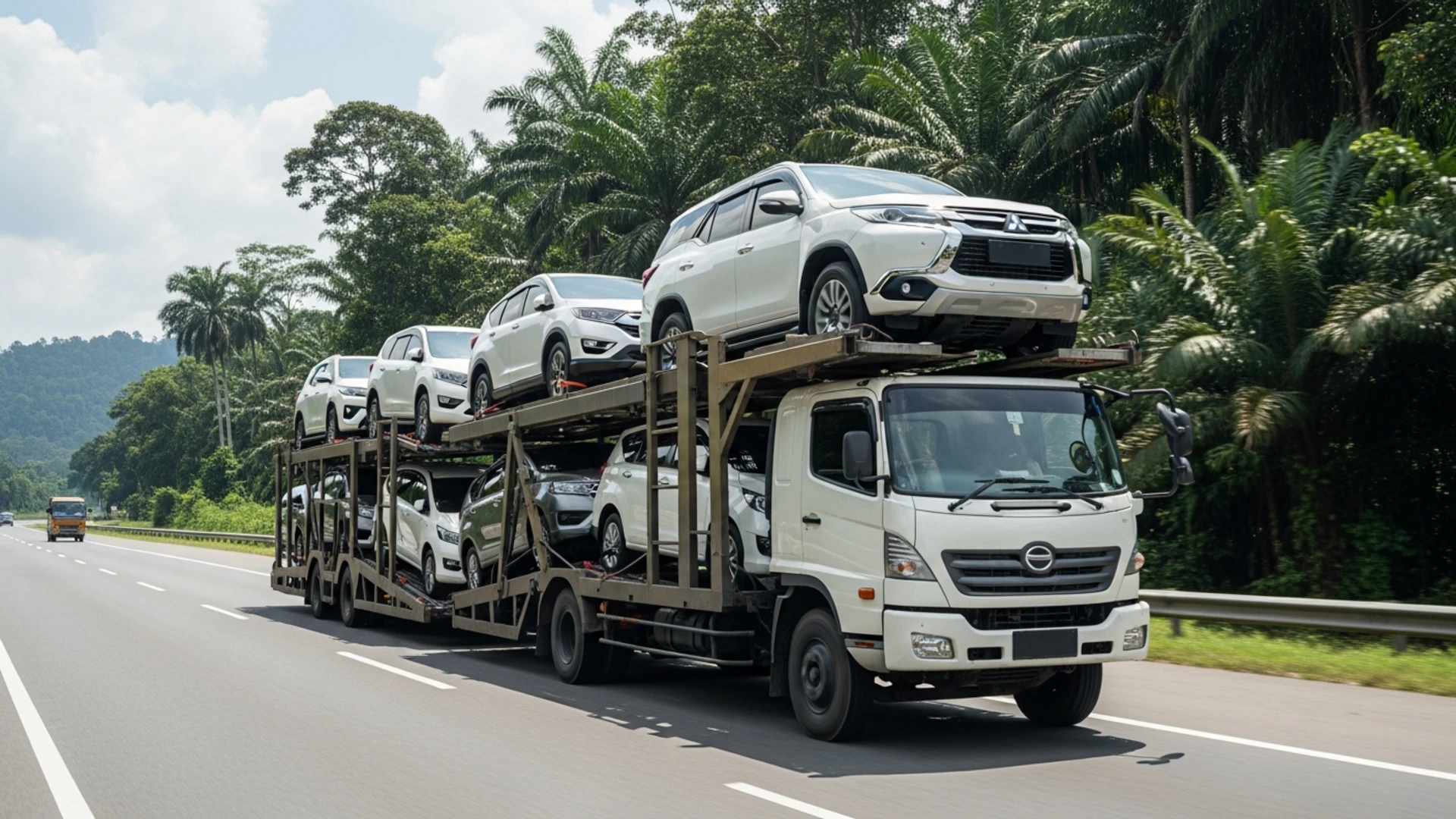 Jasa kirim mobil Medan Muara Teweh