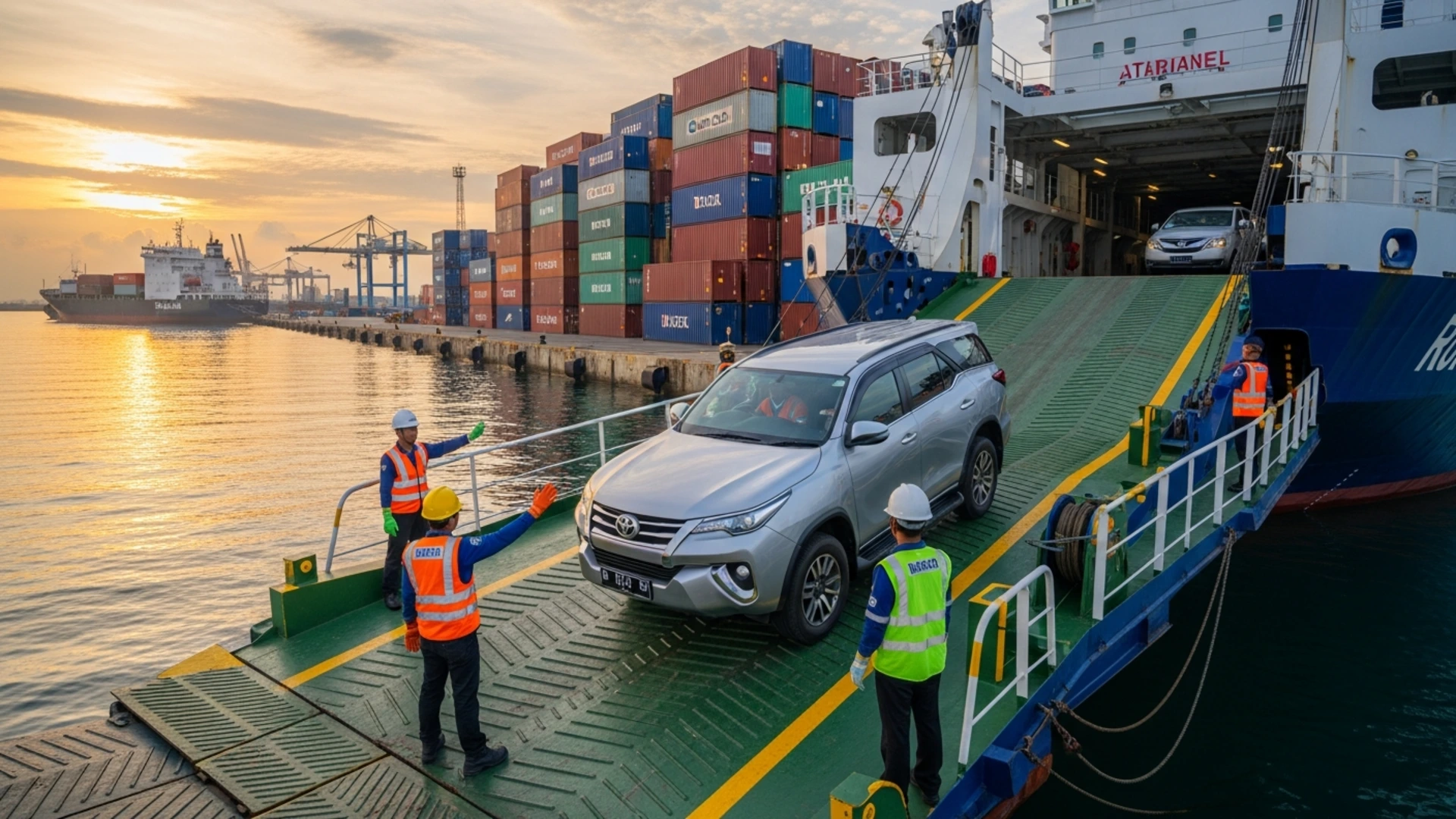 Jasa kirim mobil Medan Muara Teweh