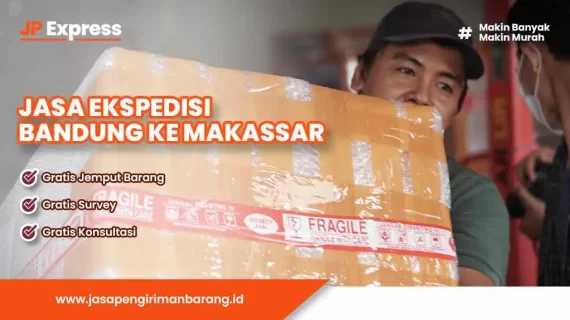Jasa Ekspedisi Bandung ke Makassar Terpercaya