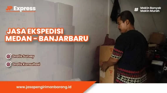 Jasa Ekspedisi Medan ke Banjarbaru Termurah
