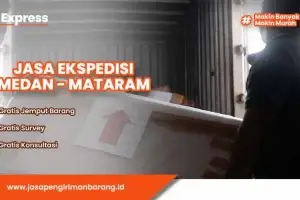 Jasa Ekspedisi Medan ke Mataram Paling Murah