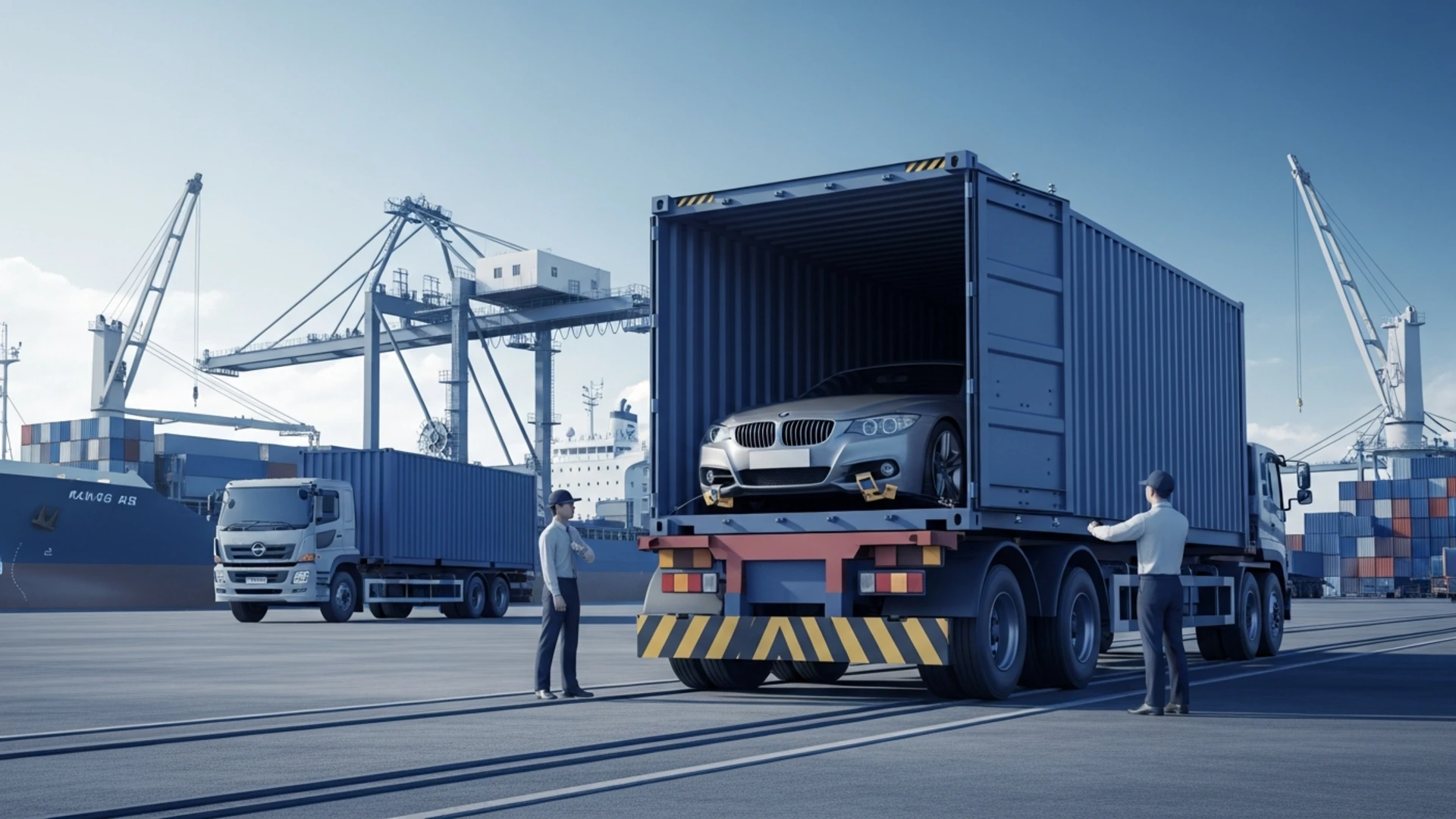 Jasa Kirim Mobil via Container
