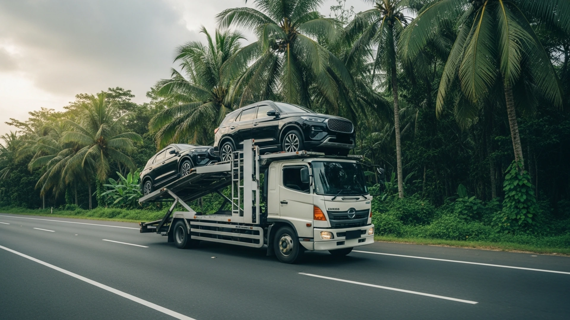 jasa kirim mobil medan bali