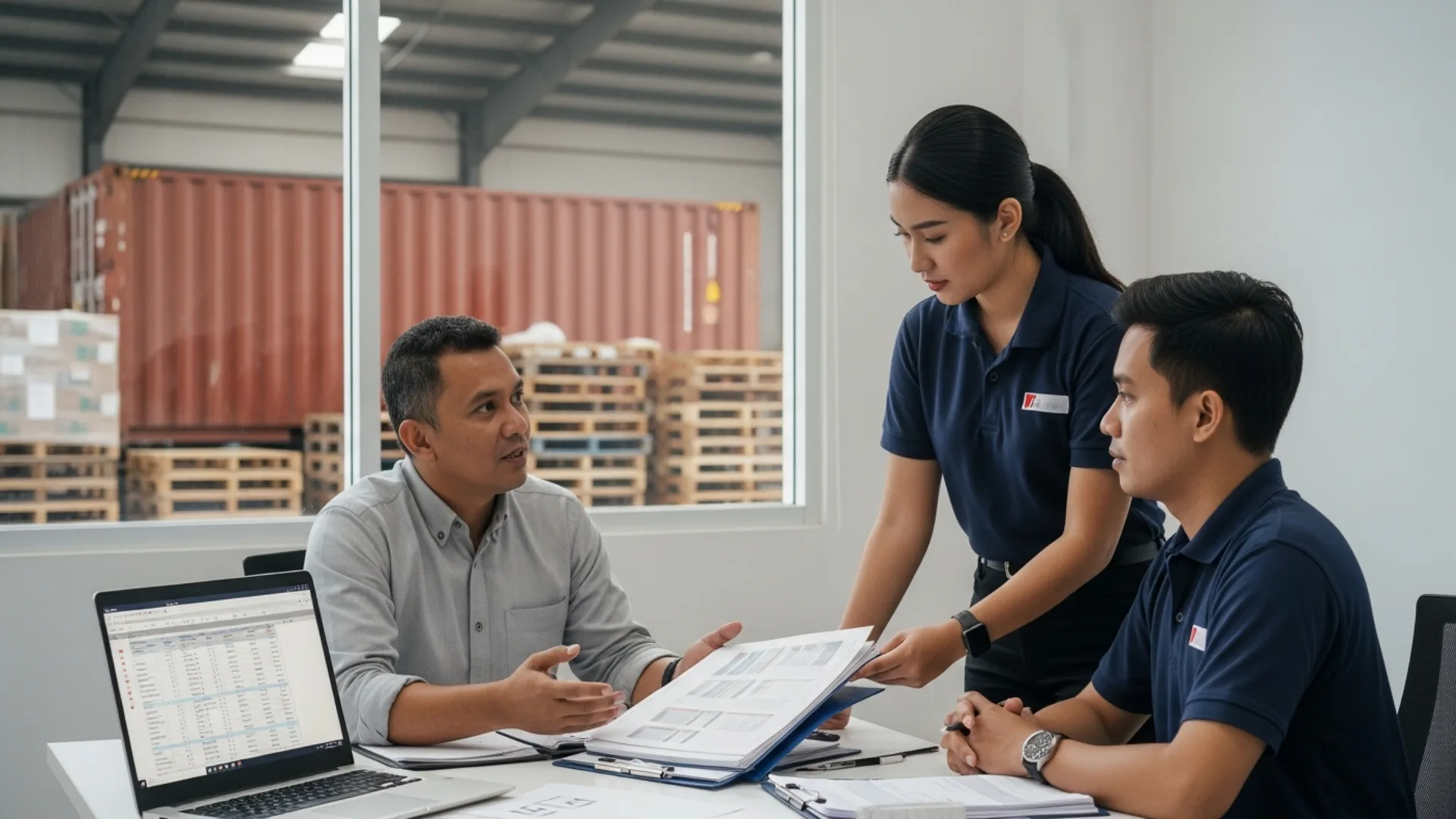 manfaat kontainer dalam industri logistik