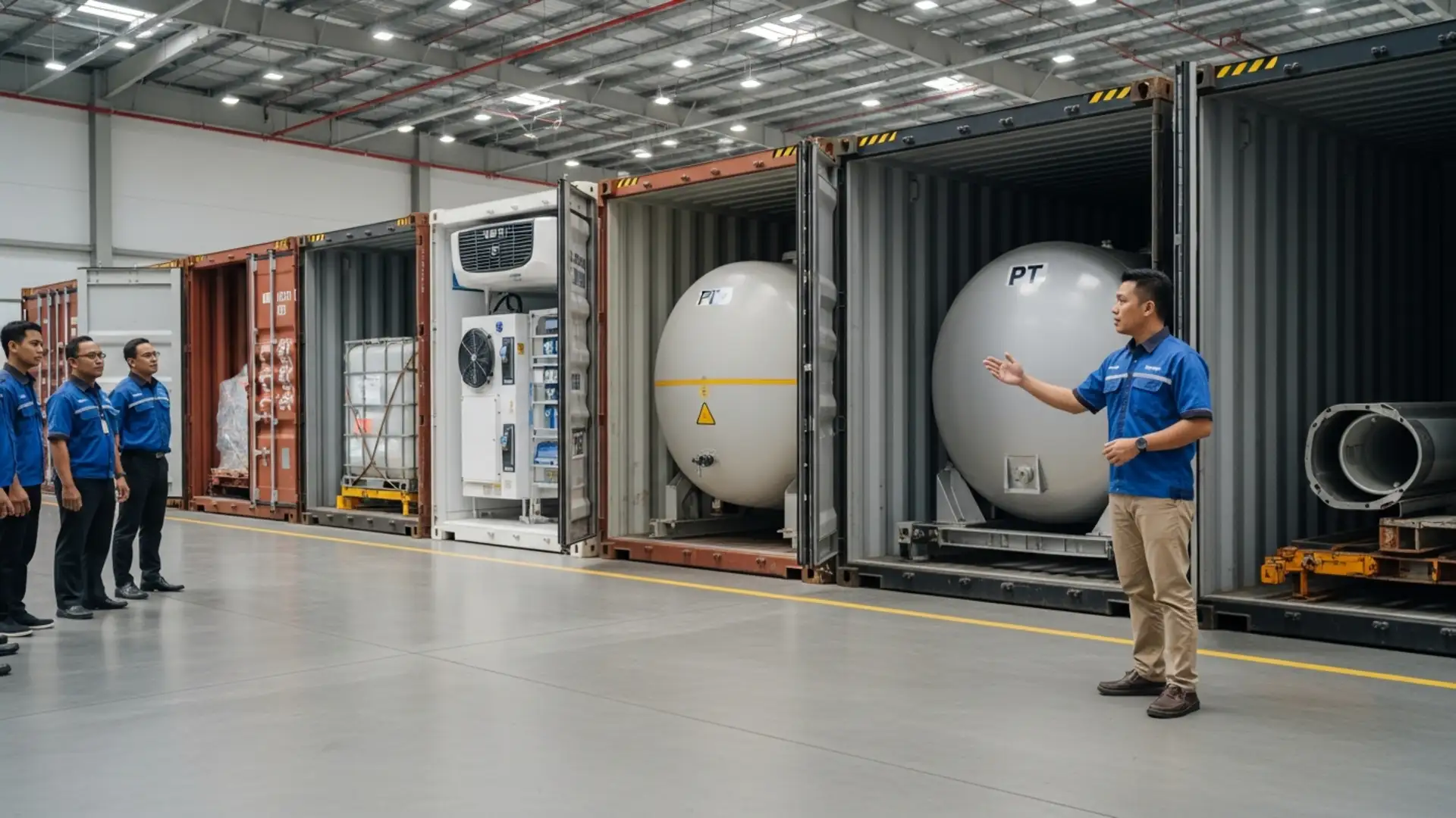 manfaat kontainer dalam industri logistik