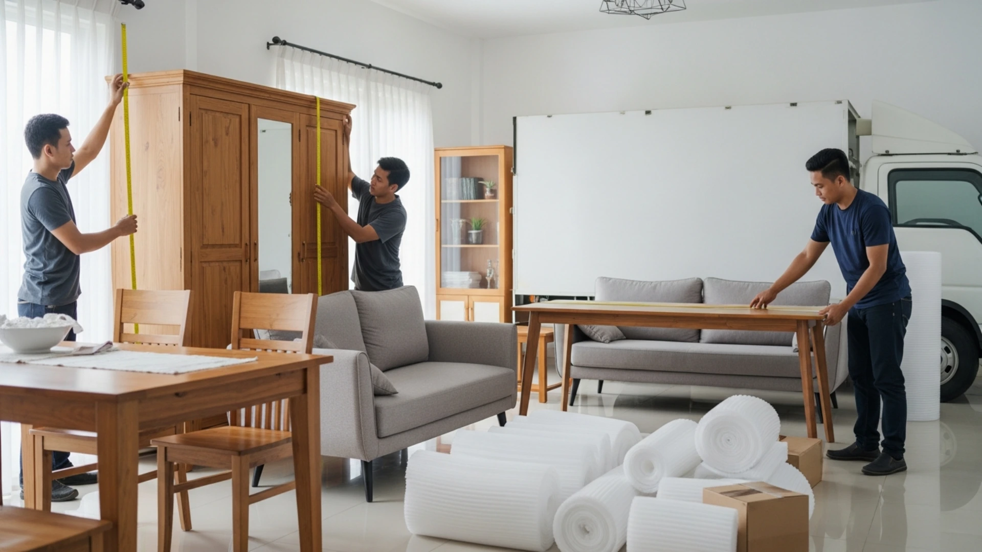 cara kirim furniture barang besar dari jakarta