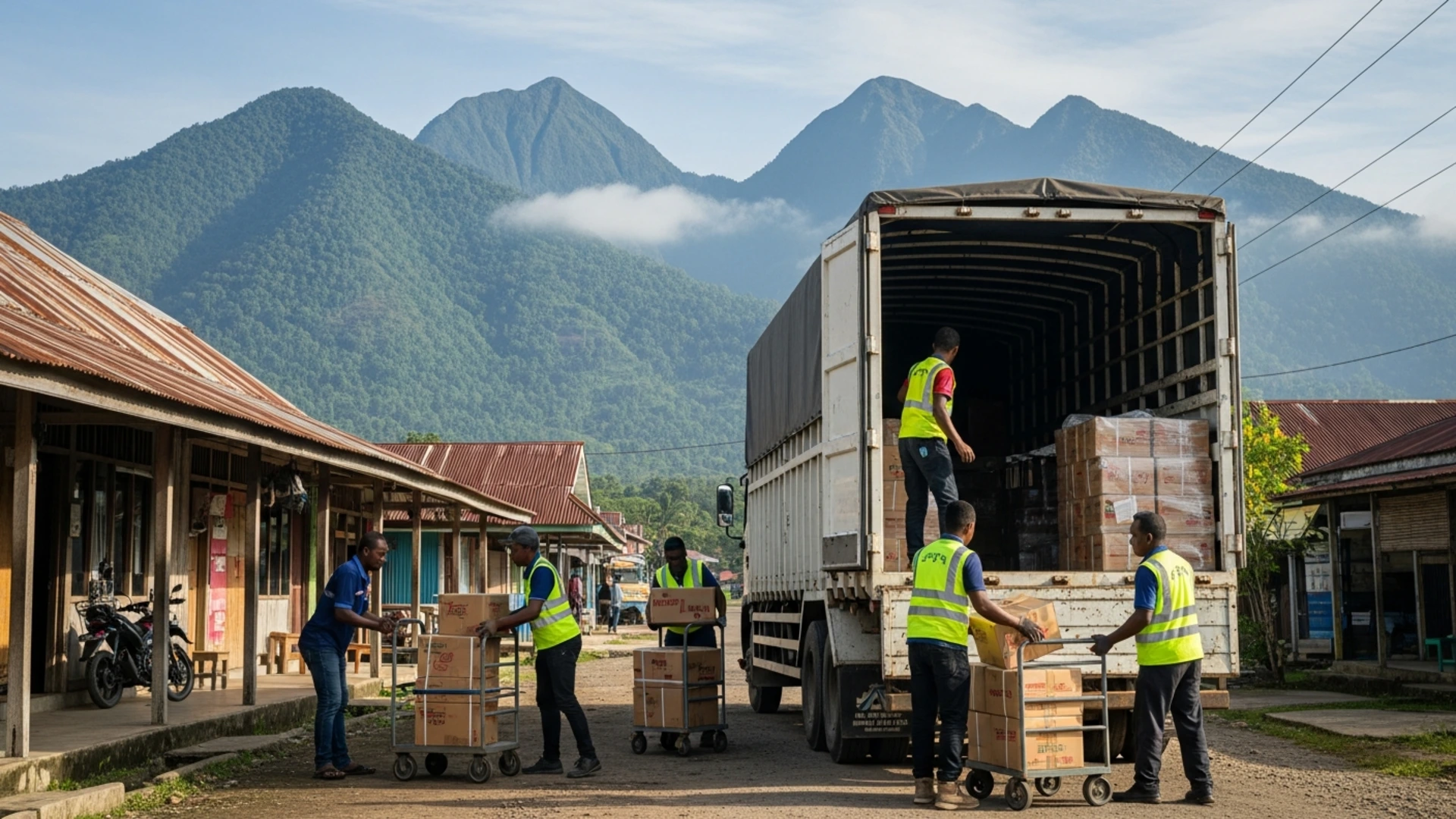 kirim barang dari jakarta ke papua